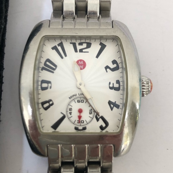 🔴❤️Authentic MICHELE Sterling Silver Watch 🔴❤️ - Picture 2 of 14